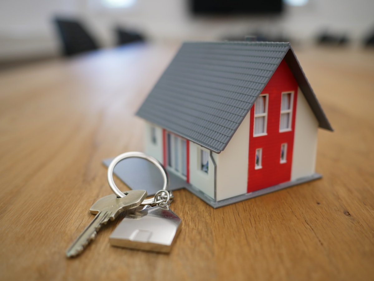 Real estate key handover ceremony
